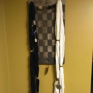 Decorative sheer scarves